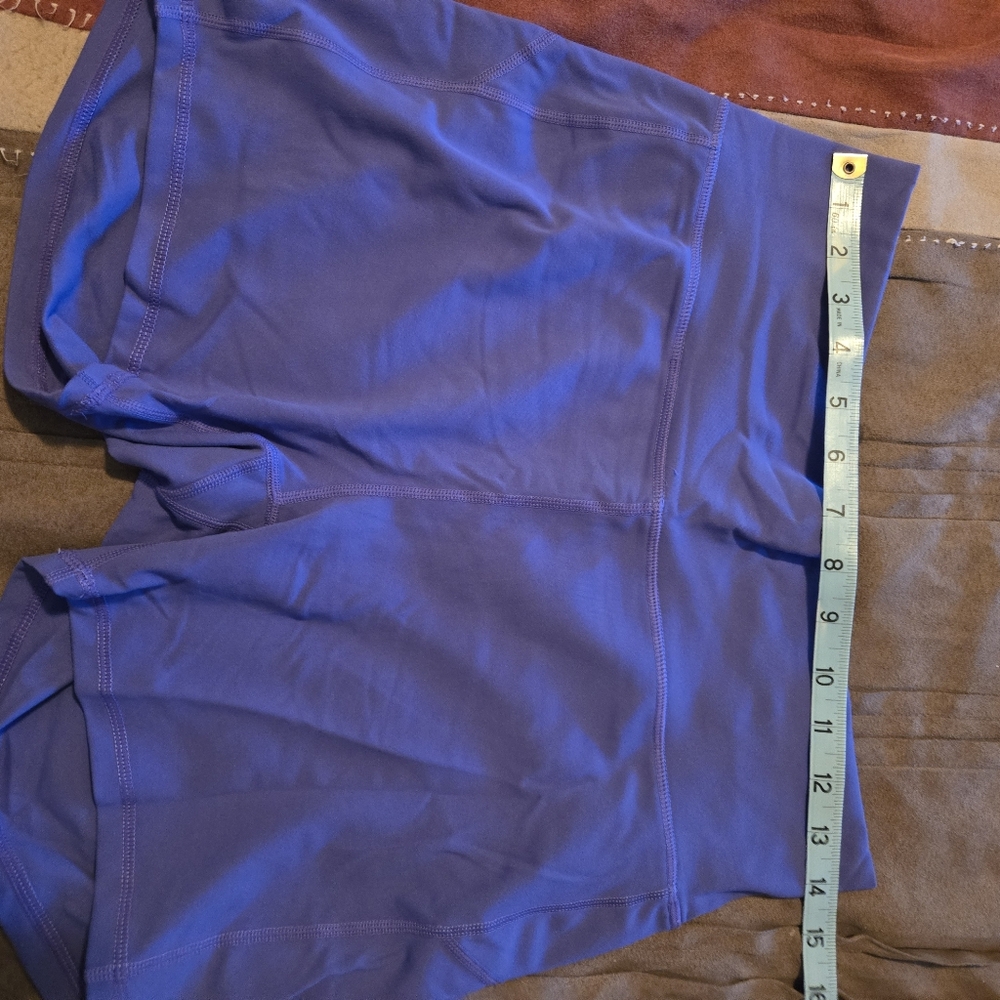 Women's Blue ADIDAS Athletic Shorts. Never Worn! - Picture 4 of 5